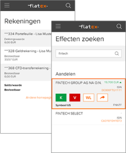 mobiele versie flatex.nl