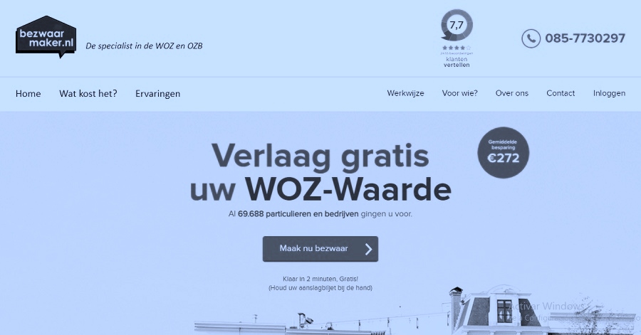 gratis WOZ-bezwaar