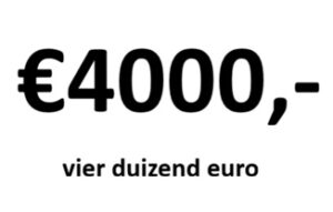 4000 euro